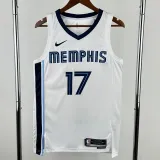 2022-23 Grizzlies KAWAMURA #17 White Top Quality Hot Pressing NBA Jersey