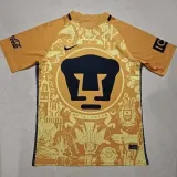 2024-25 Pumas UNAM Golden Yellow Special Edition Fans Soccer Jersey