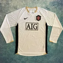 2006-2007 Man Utd Away Long sleeve Retro soccer jersey (长袖)