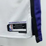 2023-24 Kings SABONIS #11 White Top Quality Hot Pressing NBA Jersey