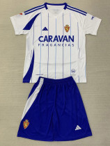 2024-25 Zaragoza Home Kids Soccer Jersey
