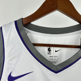 2022-23 Kings DEROZAN #10 White Top Quality Hot Pressing NBA Jersey