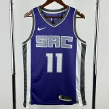2022-23 Kings SABONIS #11 Purple Top Quality Hot Pressing NBA Jersey