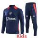 2024-25 Man Utd Royal blue Kids Long Sleeve Training Tracksuit (童装)