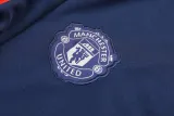 2024-25 Man Utd Royal blue Kids Long Sleeve Training Tracksuit (童装)