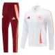 2024-25 Roma White Jacket Tracksuit #03