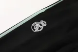 2024-25 RMA Black green Jacket Tracksuit #03