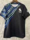 2024 Fi Jian Black Rugby Jersey (七人制)