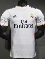 2013-2014 RMA Home Player Version 球员 Retro Soccer Jersey