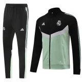 2024-25 RMA Black green Jacket Tracksuit #03