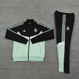 2024-25 RMA Black green Jacket Tracksuit #03