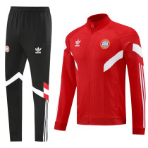 2024-25 Bayern Red Jacket Tracksuit #06