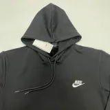2024 NK Black Hoody #E3黑色(刺绣加绒)