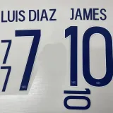 2024 Colombia White Fans Training shirts