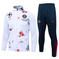 2024-25 PSG White Jacket Tracksuit #A753(喷墨)