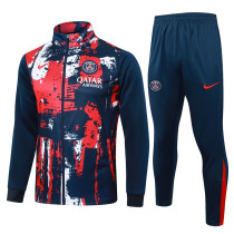 2024-25 PSG Royal blue Jacket Tracksuit #A757(喷墨)