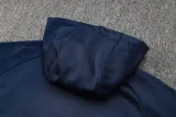 2024-25 France Royal blue Hoodie Half Pull Tracksuit #F591半拉连帽