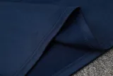 2024-25 France Royal blue Hoodie Half Pull Tracksuit #F591半拉连帽