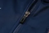 2024-25 France Royal blue Hoodie Half Pull Tracksuit #F591半拉连帽