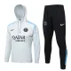 2024-25 PSG Light gray Hoodie Half Pull Tracksuit #F585半拉连帽