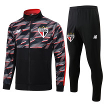 2024-25 Sao Paulo Black Jacket Tracksuit #A761