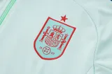 2024-25 Spain Light green Jacket Tracksuit #A770