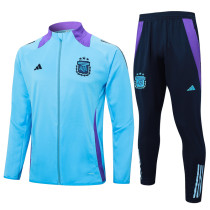 2024-25 Argentina Light blue Jacket Tracksuit #A733