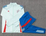 2024-25 Spain Light green Jacket Tracksuit #A770