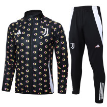 2024-25 JUV Black Jacket Tracksuit #A795(喷墨)