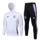 2024-25 Germany White Hoodie Half Pull Tracksuit #F595半拉连帽