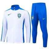 2024-25 Brazil White Jacket Tracksuit #A785