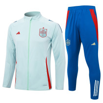 2024-25 Spain Light green Jacket Tracksuit #A770