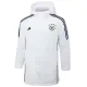 2024-25 Germany White Hooded Windbreaker Fabric Cotton Coat #G202