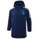 2024-25 Argentina Royal Blue Hooded Windbreaker Fabric Cotton Coat #G184(蓝标)