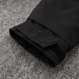 2024-25 Germany Black Hooded Windbreaker Fabric Cotton Coat #G201