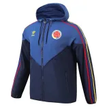 2024-25 Colombia Blue&Black Windbreaker (High Quality)球员