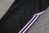 2024-25 Germany Black Hoodie Half Pull Tracksuit #F595半拉连帽