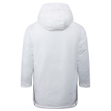 2024-25 ARS White Hooded Windbreaker Fabric Cotton Coat #G191