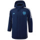 2024-25 ARS Royal Blue Hooded Windbreaker Fabric Cotton Coat #G192