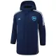 2024-25 ARS Royal Blue Hooded Windbreaker Fabric Cotton Coat #G192