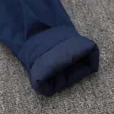 2024-25 ARS Royal Blue Hooded Windbreaker Fabric Cotton Coat #G192