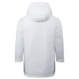 2024-25 Flamengo White Hooded Windbreaker Fabric Cotton Coat #G204(黄标)