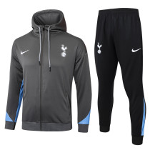 2024-25 TOT Dark gray Hoodie Jacket Tracksuit # F604