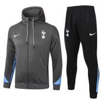 2024-25 TOT Dark gray Hoodie Jacket Tracksuit # F604
