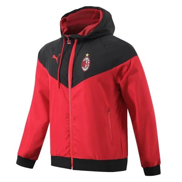 2023-24 ACM Red Black Windbreaker (High Quality)球员
