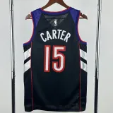2024-25 Raptors CARTER #15 Purple Retro Top Quality Hot Pressing NBA Jersey