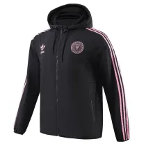 2023-24 Inter Miami Black Windbreaker (High Quality)球员