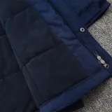 2024-25 ARS Royal Blue Hooded Windbreaker Fabric Cotton Coat #G192