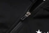 2024-25 Germany Black Hoodie Half Pull Tracksuit #F595半拉连帽