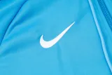 2024-25 CHE Lake blue Hoodie Half Pull Tracksuit #F606半拉连帽